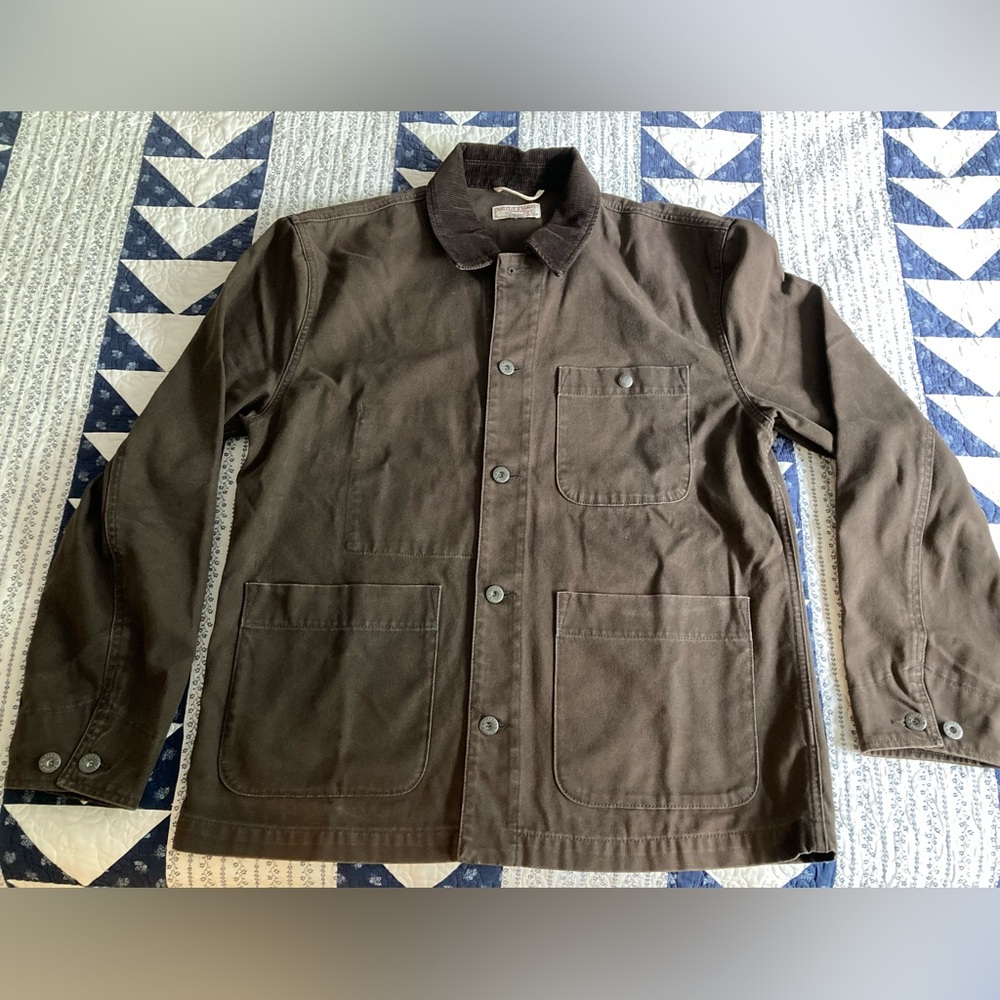 J. Crew Wallace and Barnes lightweight chore jacket size large